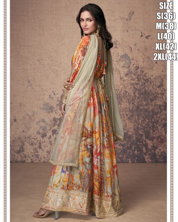 Huge Collection Of Stylish Georgette Gowns, Party Wear Dresses For Women Available In Different Patterns