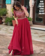 Our Newly Updated For Women's Indian Faux Blooming Stylish Gown Dress For Wedding And Parties