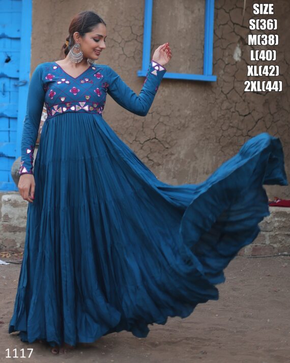 Full Flared Gowns For Your Next Festival Buy Now, Available New Trendy Collection For Navratri