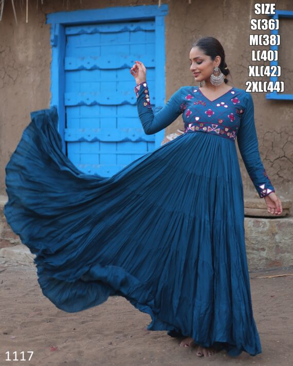 Full Flared Gowns For Your Next Festival Buy Now, Available New Trendy Collection For Navratri
