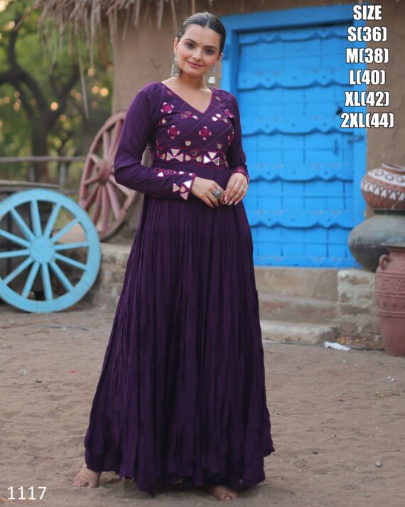 Full Flared Gowns For Your Next Festival Buy Now, Available New Trendy Collection For Navratri