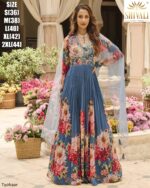 Exclusive New Heavy Georgette Ready to Wear Indian Wedding Gown