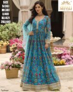 Exclusive New Heavy Georgette Ready to Wear Indian Wedding Gown