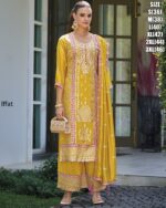 Classy Designer Traditional And Modern Look Silk Salwar Kameez Are Ready To Wear This Wedding Season