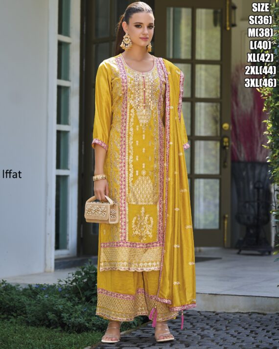 Classy Designer Traditional And Modern Look Silk Salwar Kameez Are Ready To Wear This Wedding Season