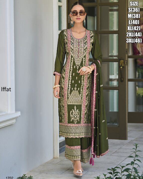 Classy Designer Traditional And Modern Look Silk Salwar Kameez Are Ready To Wear This Wedding Season