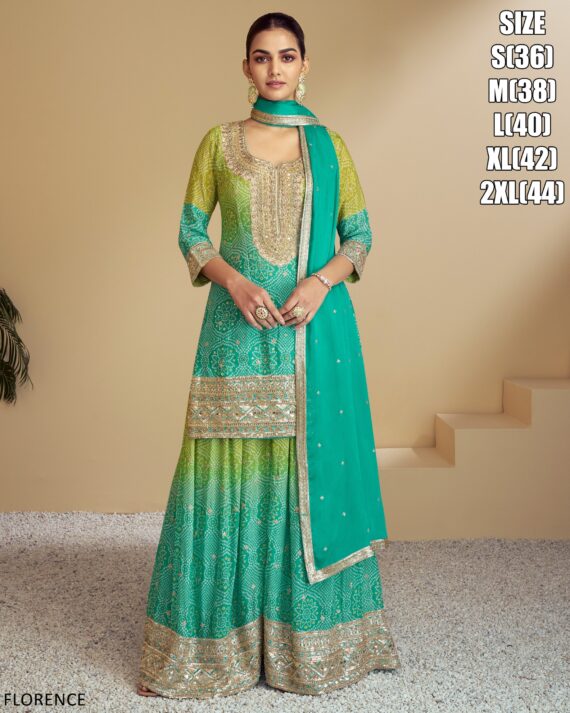 Presenting Our Salwar Kameez (Plazo Suits) For Women And Can Be Worn Wedding Or Any Events