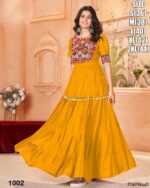 Ready To Wear Is Two Piece Set Heavy Rayon Skirt And Beautiful Designer Backless Top In This Navratri Festival