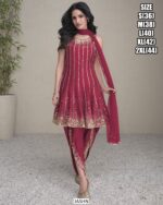 This Modern Fashionable Salwar Suits Is Available With Embroidery Works And Fabric like Real Premium Silk