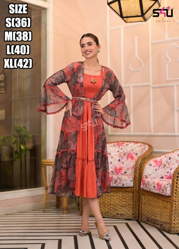 Our New Casual Dresses In Collection These Very Comfortable Sheer Printed Jackets With Perfectly Fit Midis