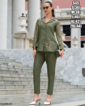 Viscose Organza Pure Handwork Stitched Premium Co-ord Set Collection, Perfect Casual Dresses For Women