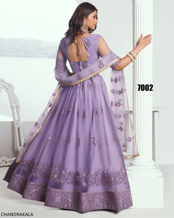A Modern Yet Traditional Look The Butterfly Net Lehenga Choli Is Usually Can Wear At Weddings And Sangeet Function