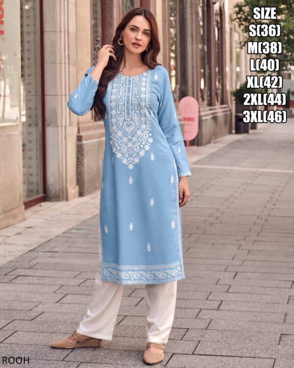 We Are Launching The Best Lakhnawi Work Kurti Sets Premium Collection For Women
