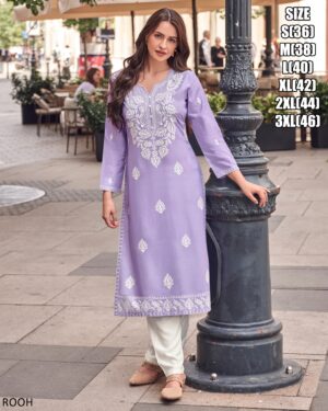 We Are Launching The Best Lakhnawi Work Kurti Sets Premium Collection For Women