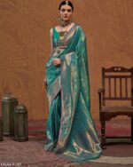Buy Un-Stitch Handloom Weaving Silk Sarees Collection To Wear In Weddings