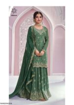 Exquisite Chinon Salwar Kameez Trendy And Latest Designed To Make Women Feel Stylish