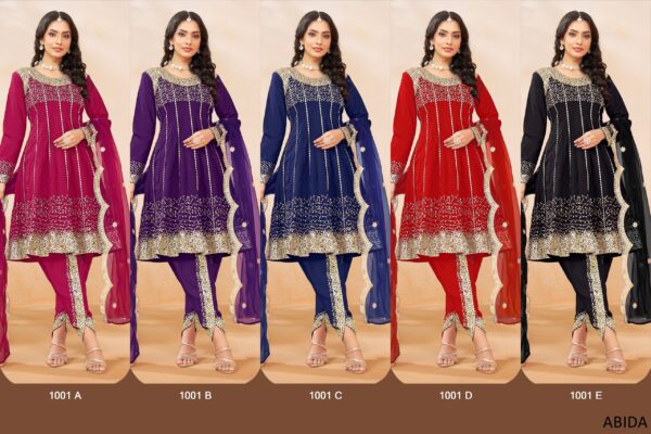 A Traditional Look With A Modern Women's Dhoti Style Salwar Suits For This Wedding Season 2024