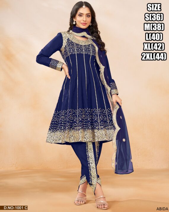 A Traditional Look With A Modern Women's Dhoti Style Salwar Suits For This Wedding Season 2024