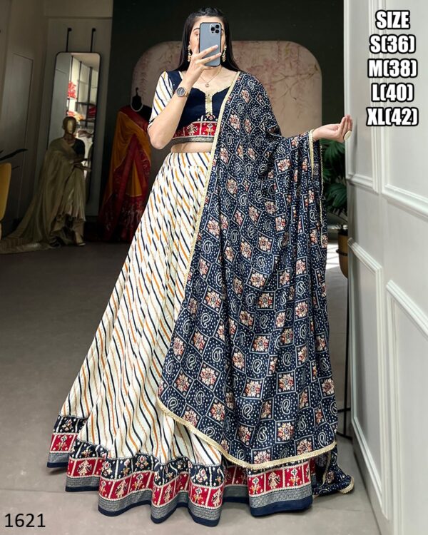 Shop Our Stylish And Elegant Designs Pure Cotton Lehenga Choli Sets In Navratri Collection