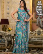 In Modern Styles Party Wear Designer Ready To Wear Sarees With Different Colours And Designs
