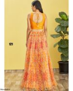 Beautiful Party Wear Embroidery Semi Stitched Different Colours Of Lehenga Choli For Women's By Ethnicrang