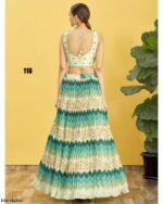 Beautiful Party Wear Embroidery Semi Stitched Different Colours Of Lehenga Choli For Women's By Ethnicrang