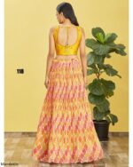 Beautiful Party Wear Embroidery Semi Stitched Different Colours Of Lehenga Choli For Women's By Ethnicrang
