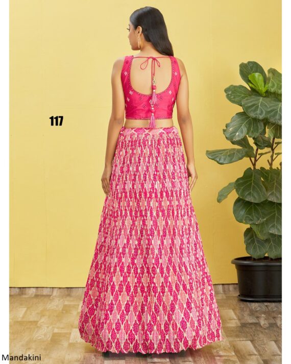 Beautiful Party Wear Embroidery Semi Stitched Different Colours Of Lehenga Choli For Women's By Ethnicrang