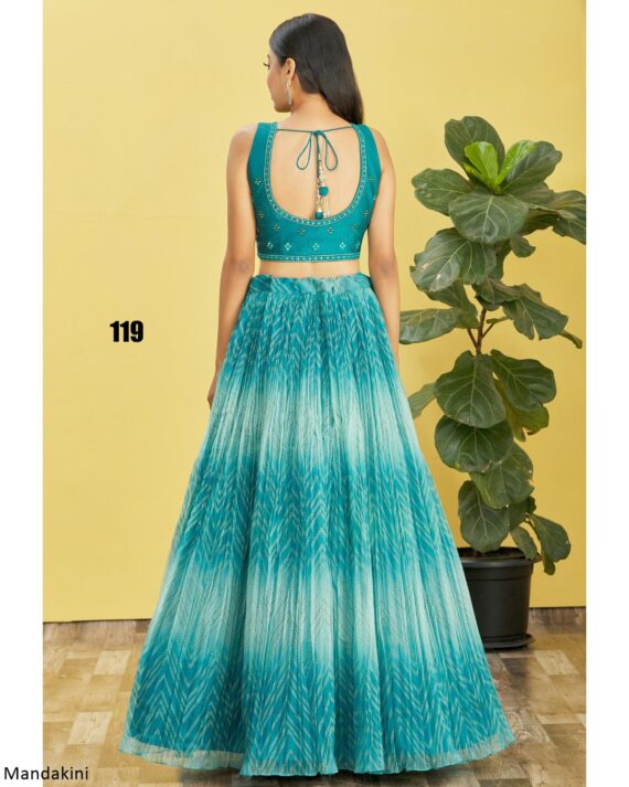 Beautiful Party Wear Embroidery Semi Stitched Different Colours Of Lehenga Choli For Women's By Ethnicrang