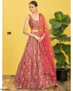 Beautiful Party Wear Embroidery Semi Stitched Different Colours Of Lehenga Choli For Women's By Ethnicrang