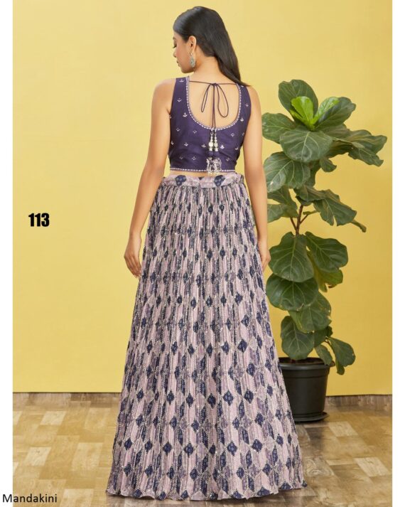 Beautiful Party Wear Embroidery Semi Stitched Different Colours Of Lehenga Choli For Women's By Ethnicrang