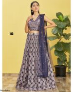 Beautiful Party Wear Embroidery Semi Stitched Different Colours Of Lehenga Choli For Women's By Ethnicrang