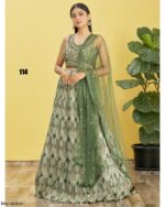 Beautiful Party Wear Embroidery Semi Stitched Different Colours Of Lehenga Choli For Women's By Ethnicrang
