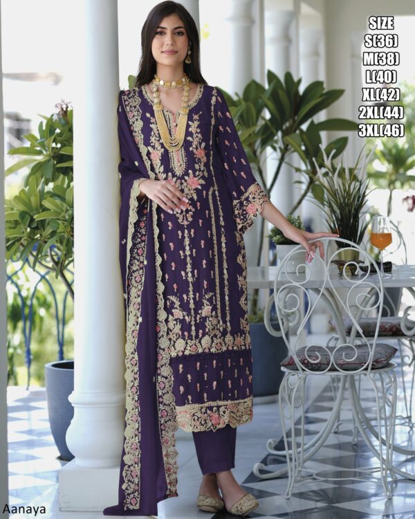 Beautiful Pakistani Designer Readymade Salwar Kameez And Dupatta To Wear In Festivals And Weddings