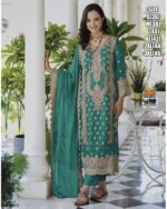 Beautiful Pakistani Designer Readymade Salwar Kameez And Dupatta To Wear In Festivals And Weddings