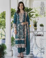 Beautiful Pakistani Designer Readymade Salwar Kameez And Dupatta To Wear In Festivals And Weddings