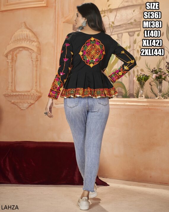 Latest And Traditional New Designer Navratri Special Women's Wear Readymade Koti (Jacket)