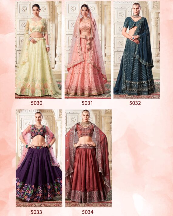 Shop Luxurious And Intricately Designed Lehenga Choli Sets Perfect For Weddings