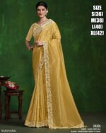 New Arrivals Party Wear Designer Ready To Wear Saree With Blouse