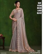 New Arrivals Party Wear Designer Ready To Wear Saree With Blouse