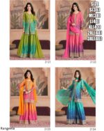 Premium Feel Chinon Bandhani Printed Salwar Kameez Suits Are Available In Various Colours