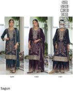 We Have A Wedding Wear Heavy Embroidery Indian & Pakistani Chinon Salwar Kameez Suits Collections