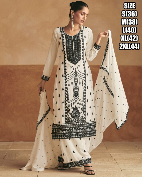Ethnic Chinon Silk Salwar Kameez For Women Indian With Exclusive Modern Designs At Ethnicrang