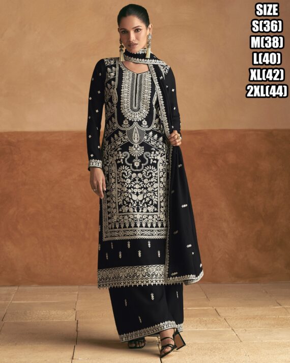 Ethnic Chinon Silk Salwar Kameez For Women Indian With Exclusive Modern Designs At Ethnicrang