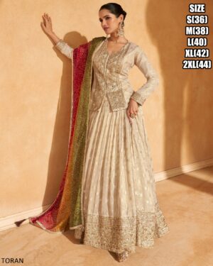 Our Latest Designer Embroidered Ready To Wear Wedding Lehenga Choli Sets