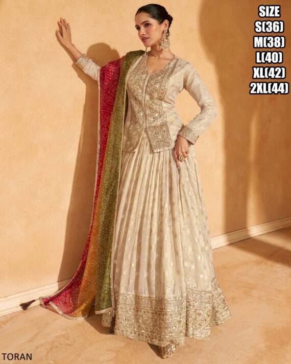 Our Latest Designer Embroidered Ready To Wear Wedding Lehenga Choli Sets