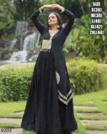 Buy Stuning Designer Flared Rayon Gown For Mom And Daughter Navratri Collections 2024