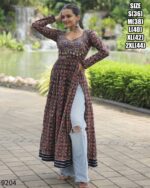 Elevate Your Navratri Celebrations With Our New Arrival Women's Exquisite Kutchi Gamthi Worked Kurti