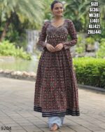 Elevate Your Navratri Celebrations With Our New Arrival Women's Exquisite Kutchi Gamthi Worked Kurti