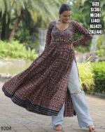 Elevate Your Navratri Celebrations With Our New Arrival Women's Exquisite Kutchi Gamthi Worked Kurti